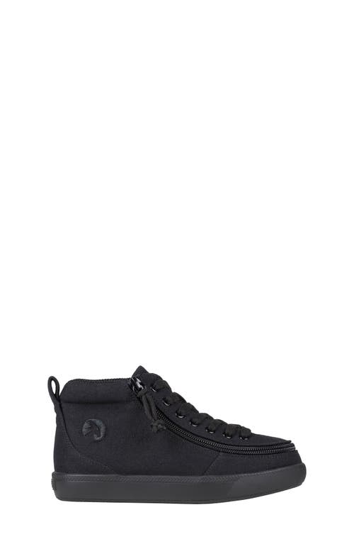 Billy Footwear Kids' Classic Dr High Ii Sneaker In Black To The Floor