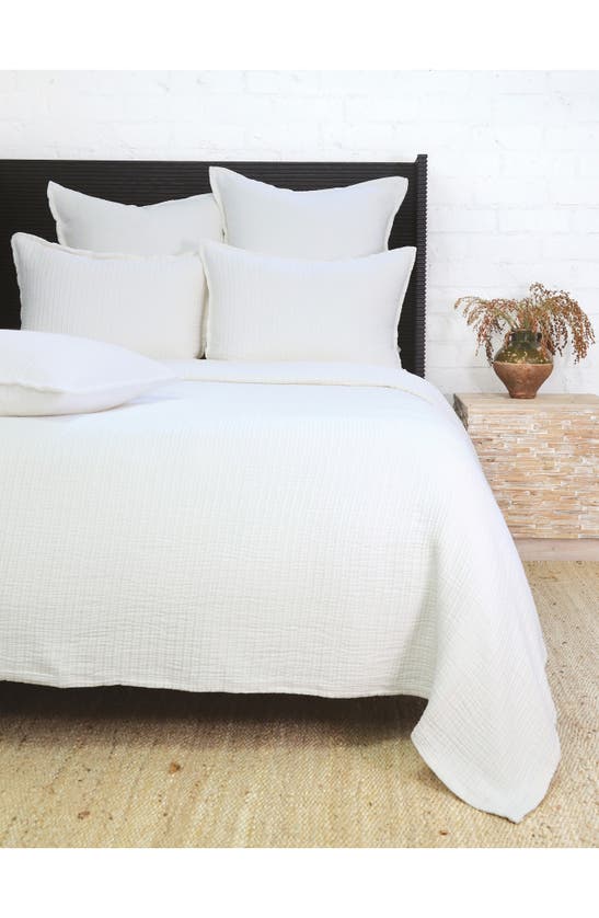 POM POM AT HOME POM POM AT HOME CHATHAM MATELASSÉ BLANKET