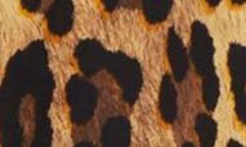 Shop Alice And Olivia Alice + Olivia Ilan Leopard Print Long Sleeve Shirt In Spotted Leopard Dark Tan