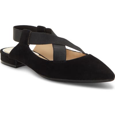 Jessica Simpson Lurina Pointy Toe Flat, Black