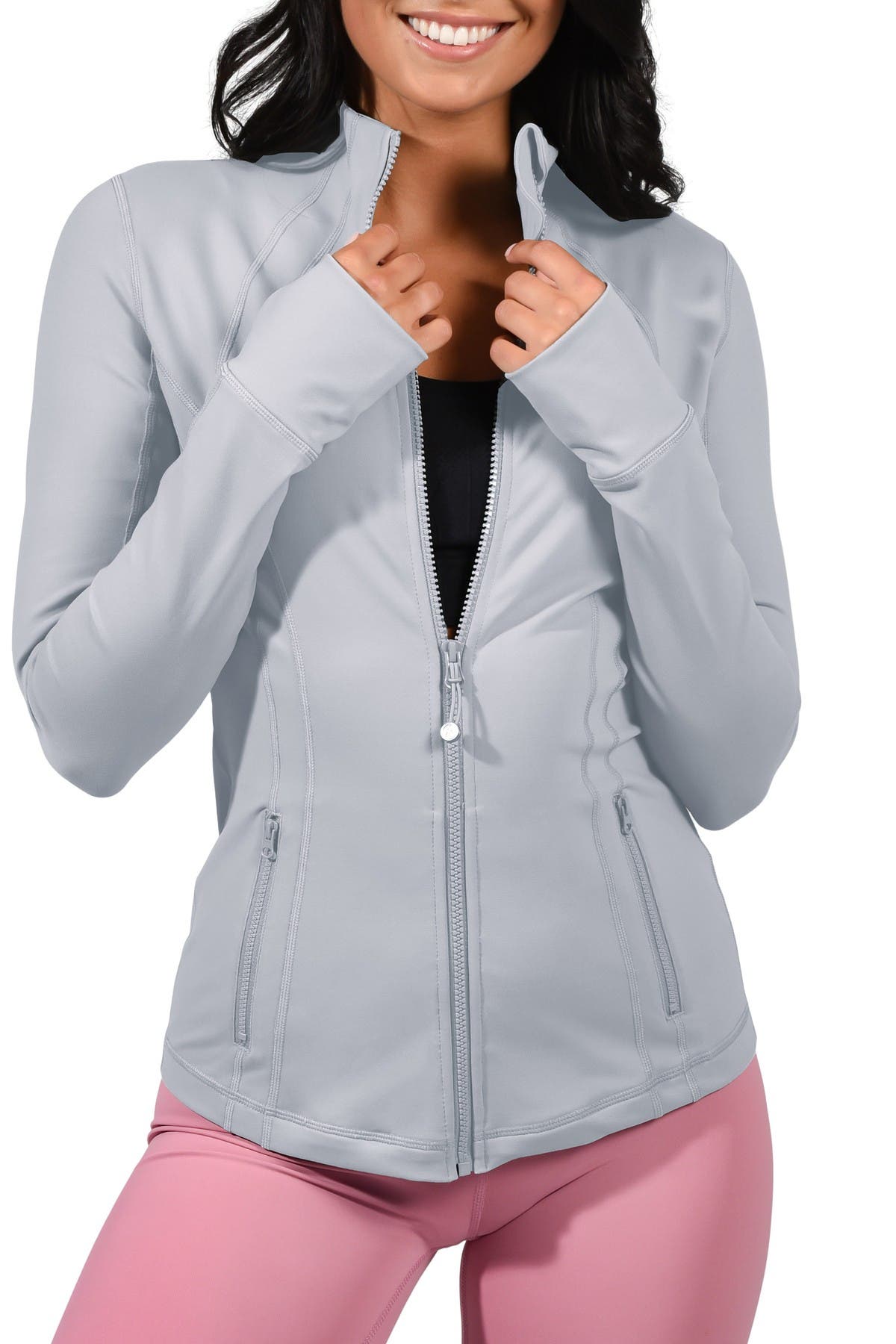 90 degree full zip runner jacket