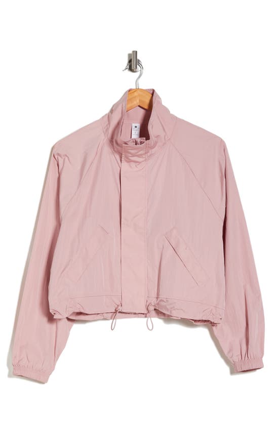Yogalicious Radiant Woven Jacket In Pink