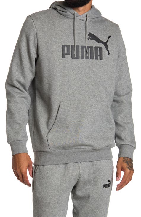 skill it's beautiful Passive puma core logo overhead hoodie grey ...