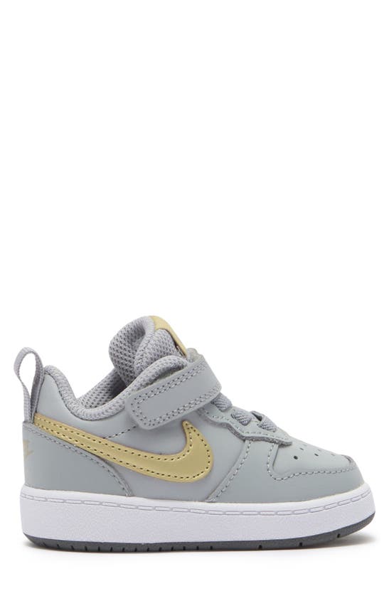 Nike Kids' Court Borough Low 2 Sneaker In Light Sky Grey