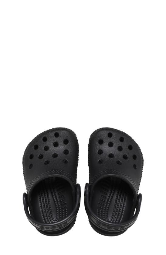 Crocs Toddler Classic Clog In Black