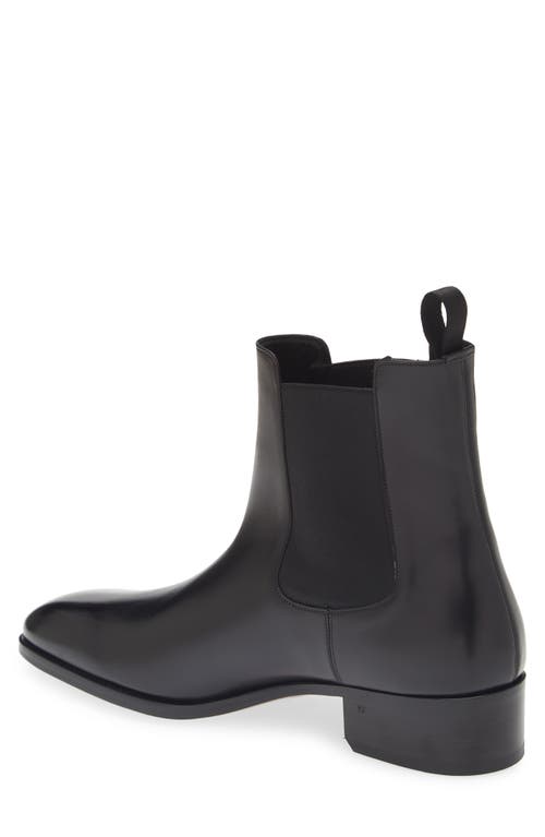 Shop Tom Ford Hainaut Chelsea Boot In 1n001 Black