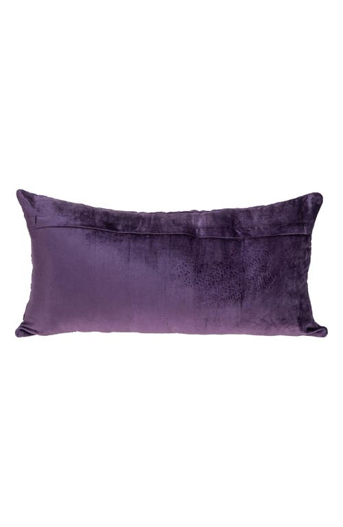 Parkland Collection Sora Quilted Throw Pillow In Purple