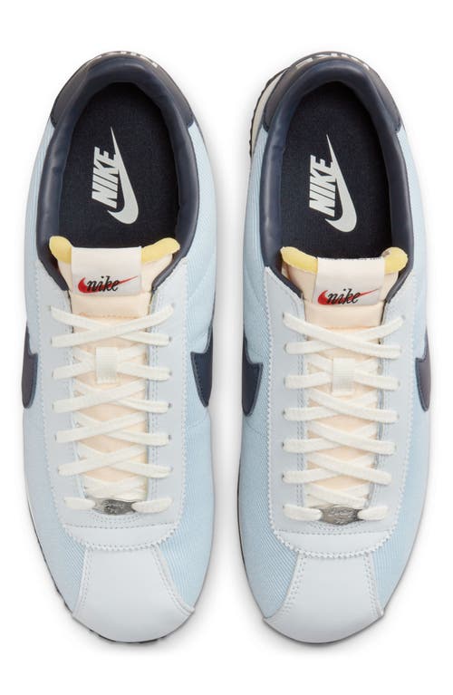 Shop Nike Cortez Sneaker In Light Armory Blue/obsidian