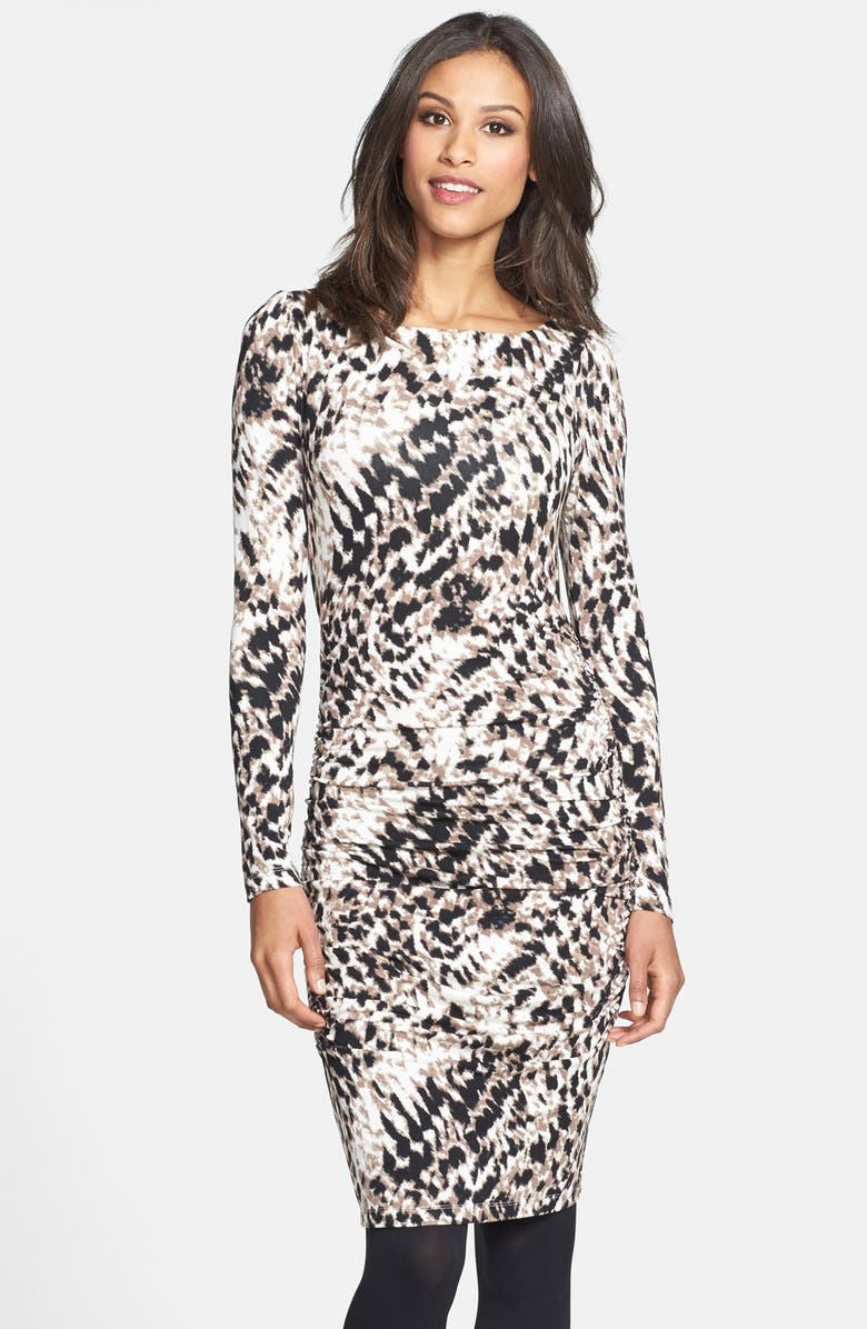 Tart 'Shari' Animal Print Jersey Body-Con Dress | Nordstrom