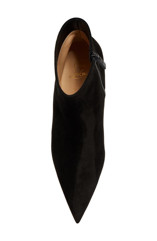 Shop Christian Louboutin Condora Pointed Toe Bootie In Black