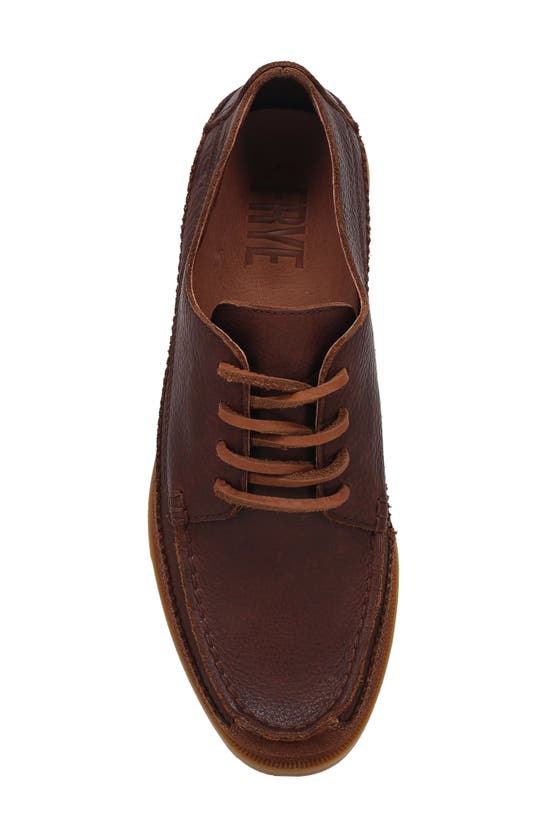 Shop Frye Mason Moc Toe Derby In Hickory