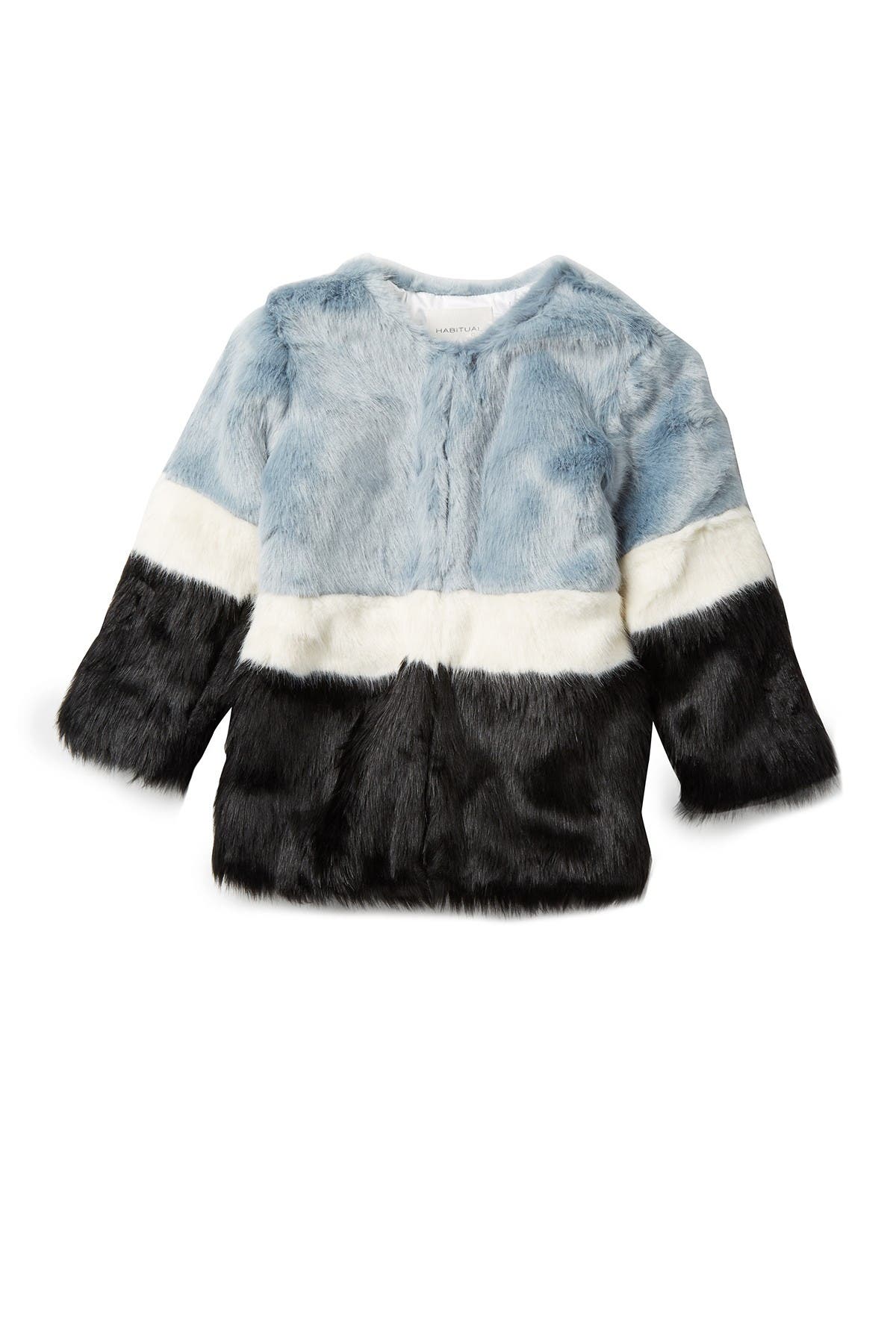 kids fur cardigan
