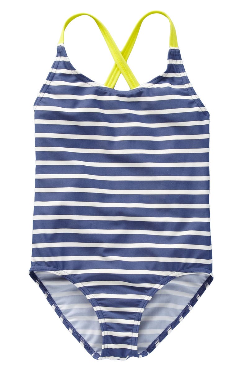 Mini Boden 'Fun' One Piece Swimsuit (Toddler) | Nordstrom