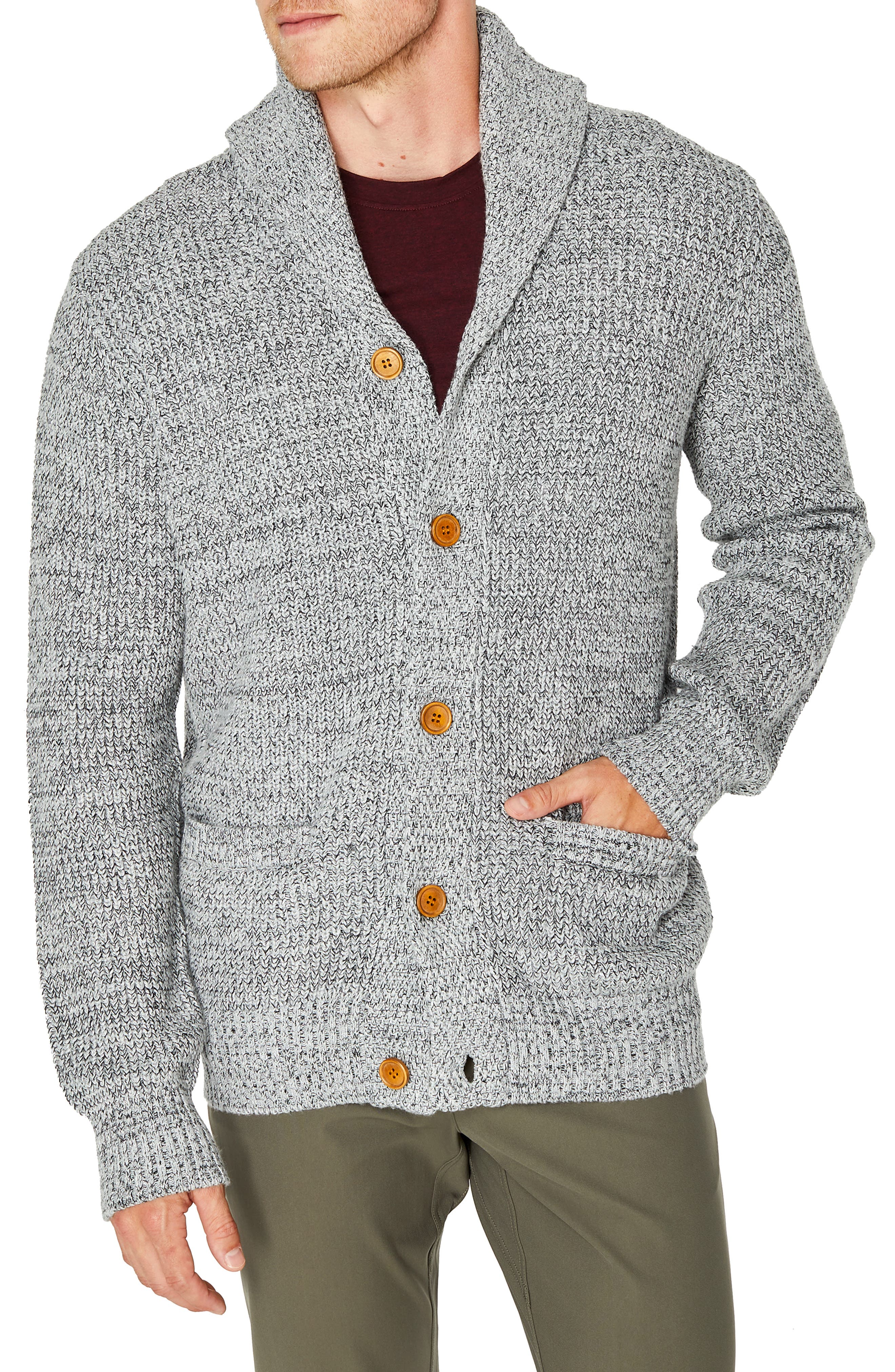 grey men sweater