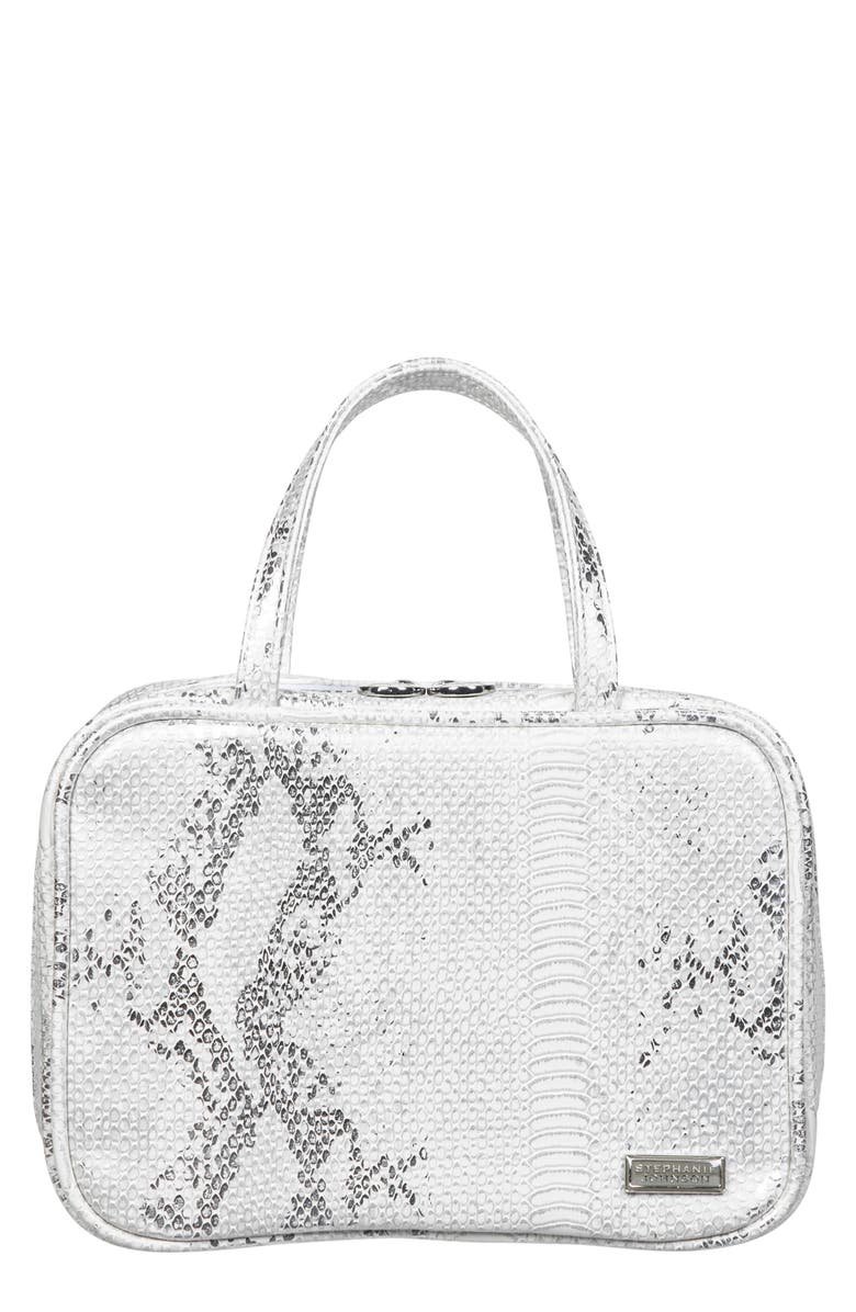 STEPHANIE JOHNSON Cairo White Sands ML Traveler Makeup Bag, Main, color, No Color