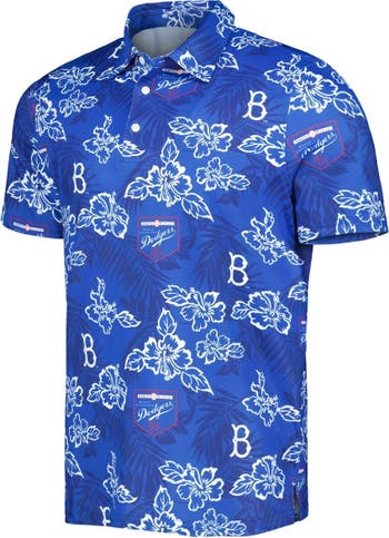 Los Angeles Brooklyn Dodgers Reyn Spooner Mens Medium Hawaiian Cotton SS  Shirt