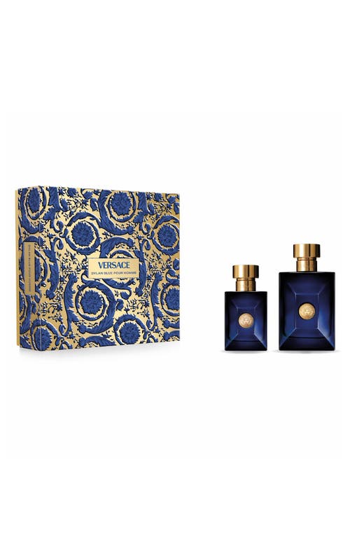 Versace Dylan Blue Pour Homme Eau De Toilette 2-piece Gift Set $169 Value In No Color