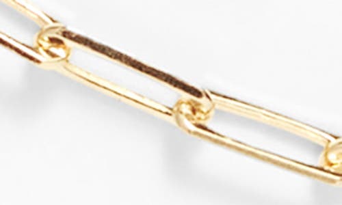 Shymi Split Chain Anklet In Gold/white