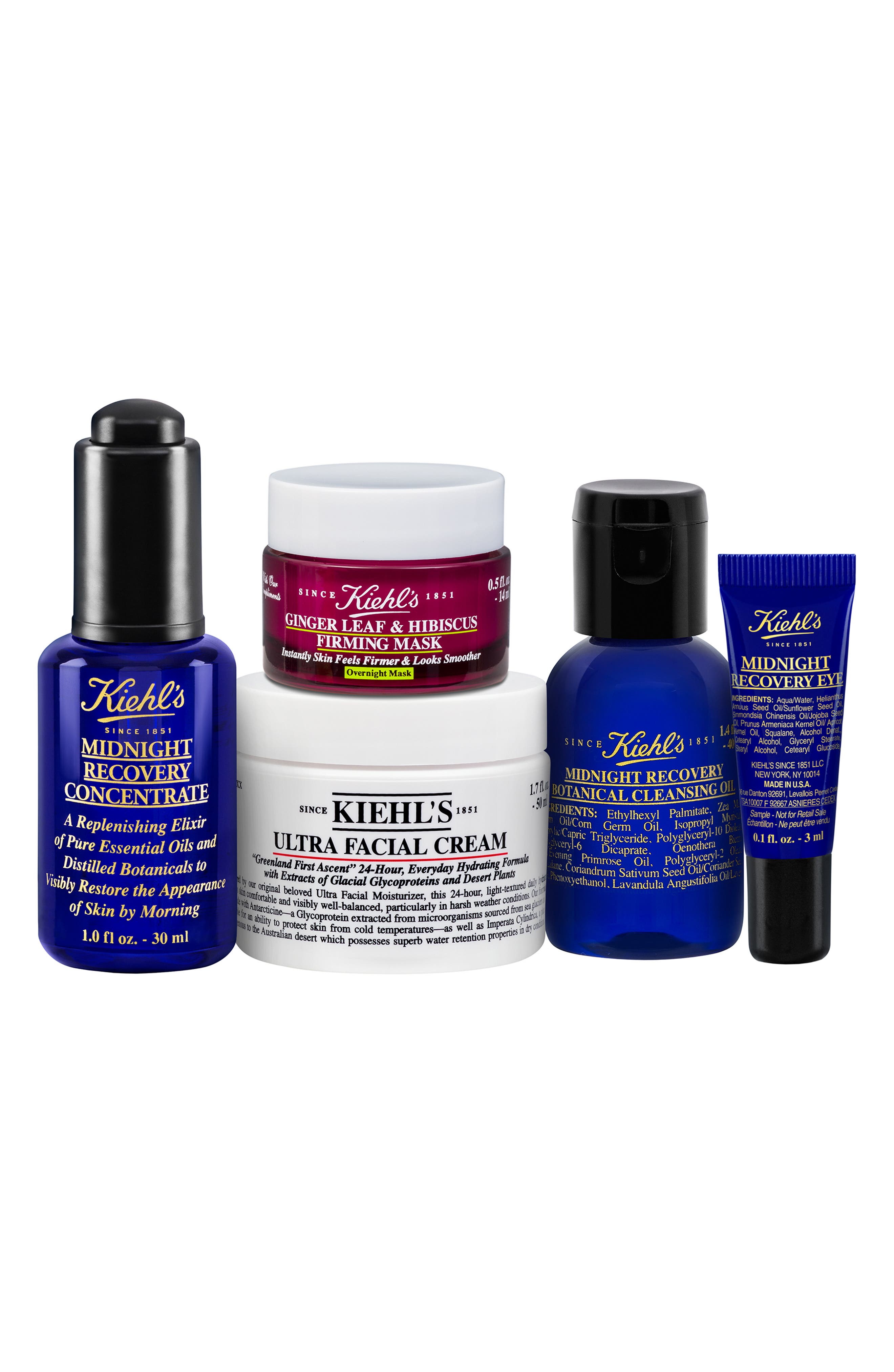 Kiehl's Since 1851 Midnight MustHaves Set (USD 99 Value) Nordstrom