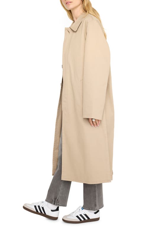 Shop Good American Classic Trench Coat In Mineral001