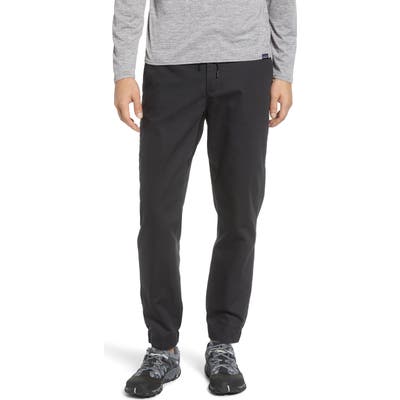 Patagonia Traveler Water Repellent Twill Pants, Black