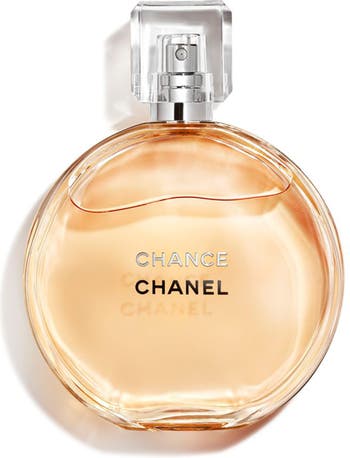 Chance by Chanel for Women Eau de Parfum Spray 3.4 Ounces, Clear