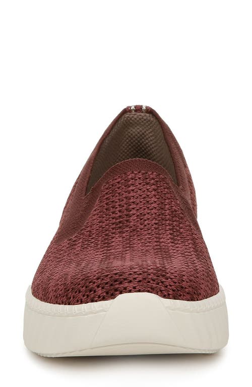 Shop Bzees Wednesday Slip-on Platform Sneaker In Sangria Heathered Knit