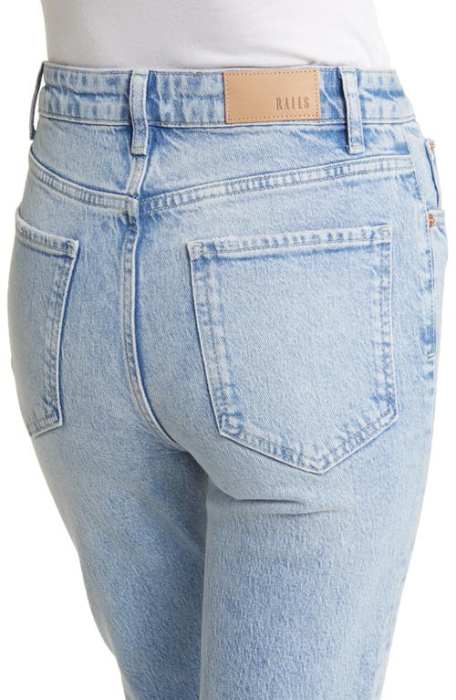 Rails Sunset High Waist Crop Flare Jeans In Snowbird