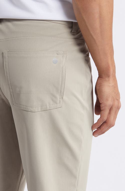 Shop Zella Commuter Pants In Tan Aluminum