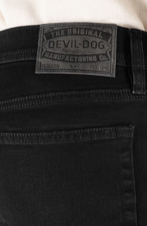 Shop Devil-dog Dungarees Relaxed Straight Leg Stretch Jeans In Cornelius