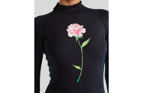 Shop Cynthia Rowley Cruz Wetsuit In Black