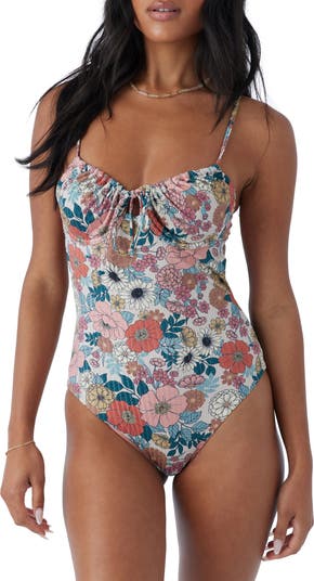 Tenley Floral Kailua Underwire One-Piece Swimsuit