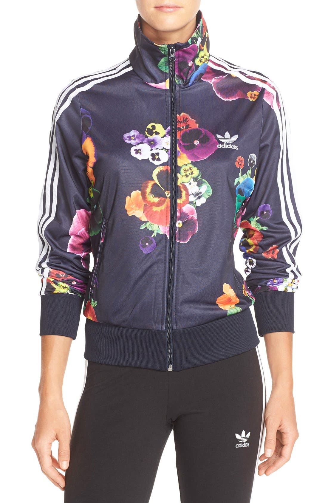 adidas floral firebird jacket