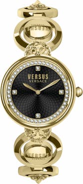 Women's Victoria Harbour Crystal Bracelet Watch, 34mm