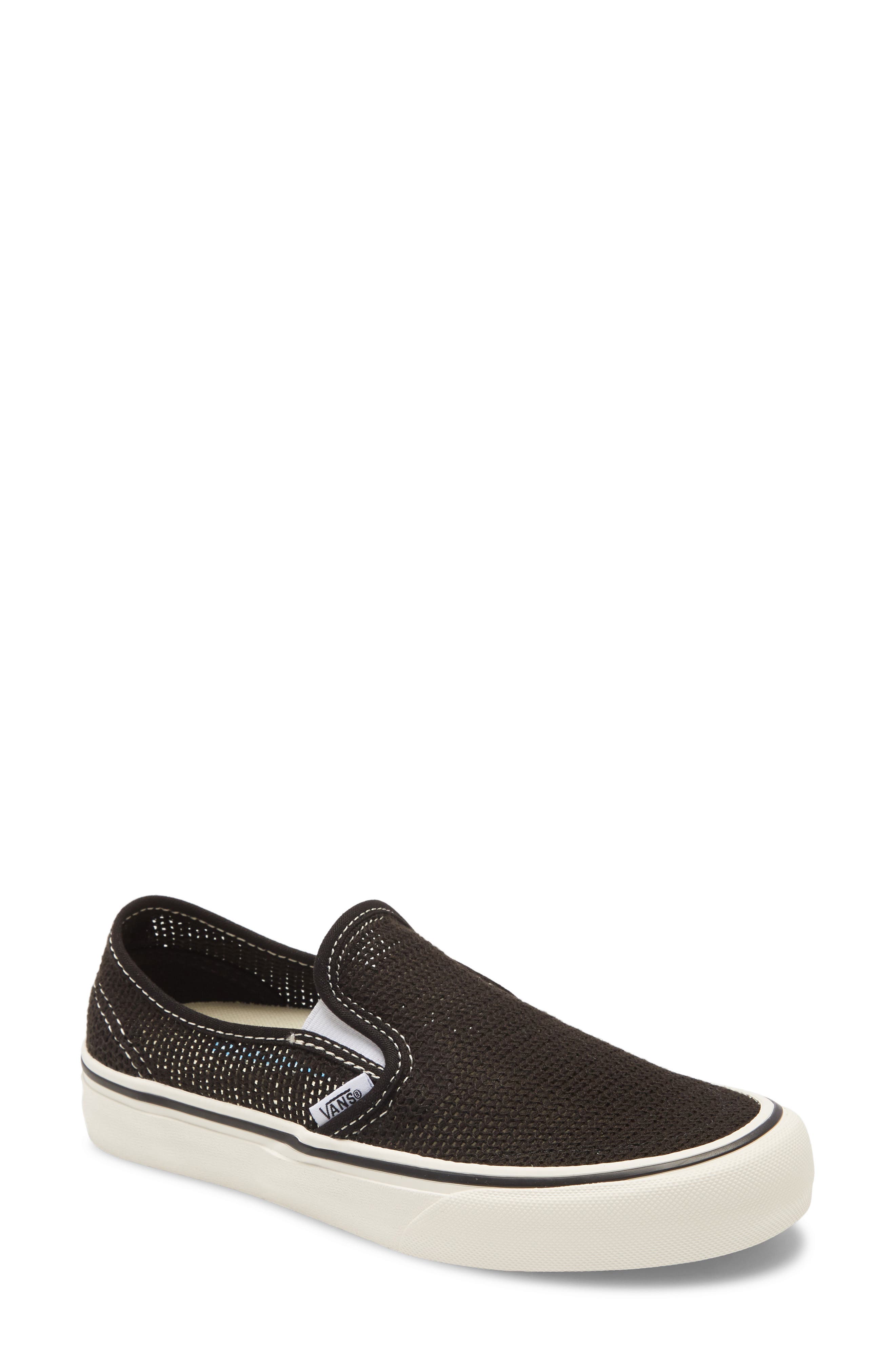 vans mesh slip on