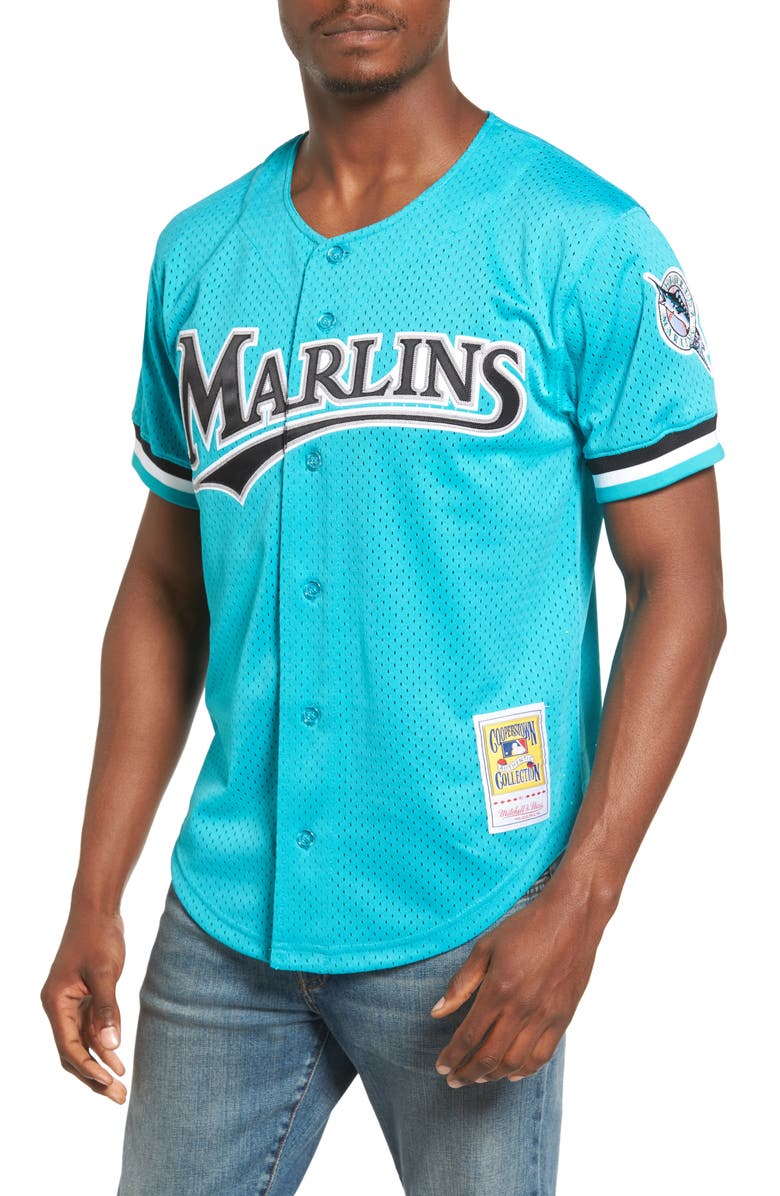 Mitchell & Ness Andre Dawson Florida Marlins Authentic Mesh Jersey