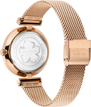 Ted Baker London Darbey Mesh Strap Watch 36mm Nordstrom