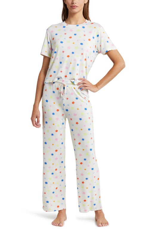 All American Pajamas in Biscotti Stars