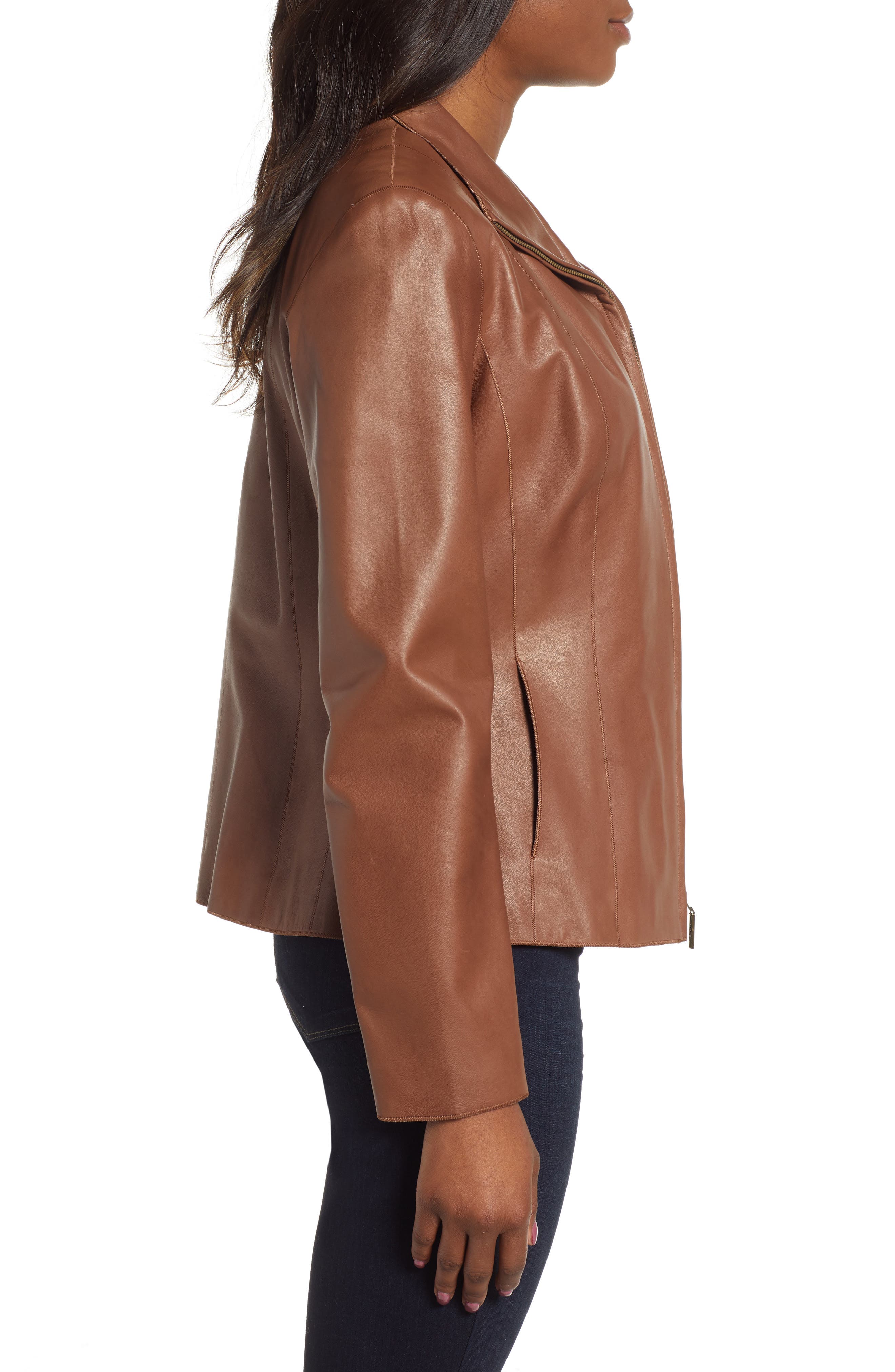 cole haan leather jacket nordstrom rack