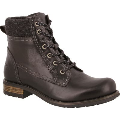 Taos Cutie Lace-Up Bootie, Black