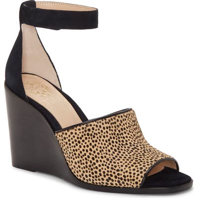 Vince Camuto Deedriana Wedge Sandal, Brown