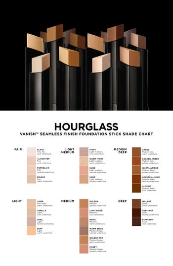 Hourglass foundation shade 2025 guide