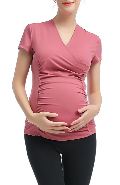 Essential Maternity/Nursing Top in Rose