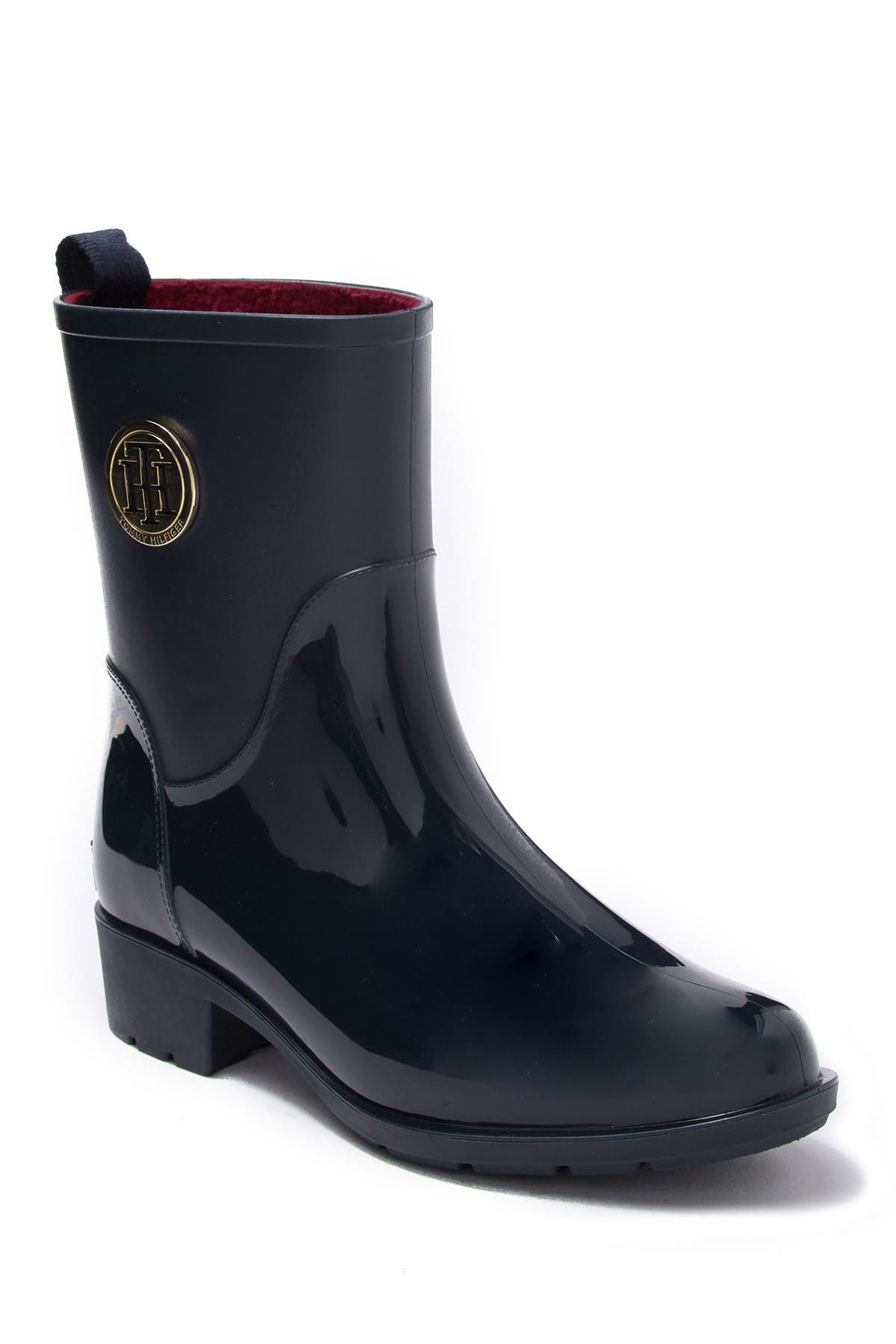 tommy hilfiger rubber boots