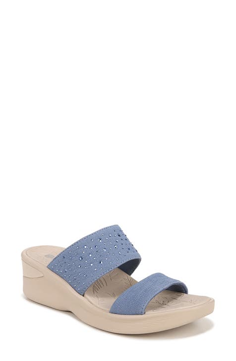 Sienna Crystal Embellished Slide Sandal (Women)