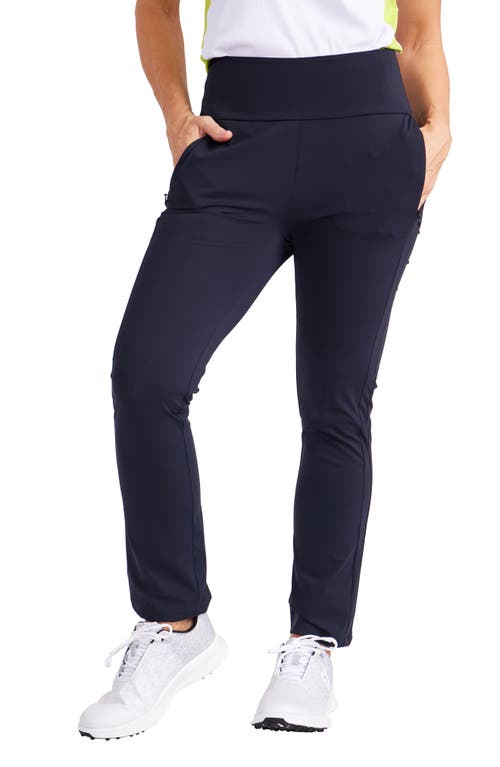 Smooth Your Waist Crop Golf Pants in Black