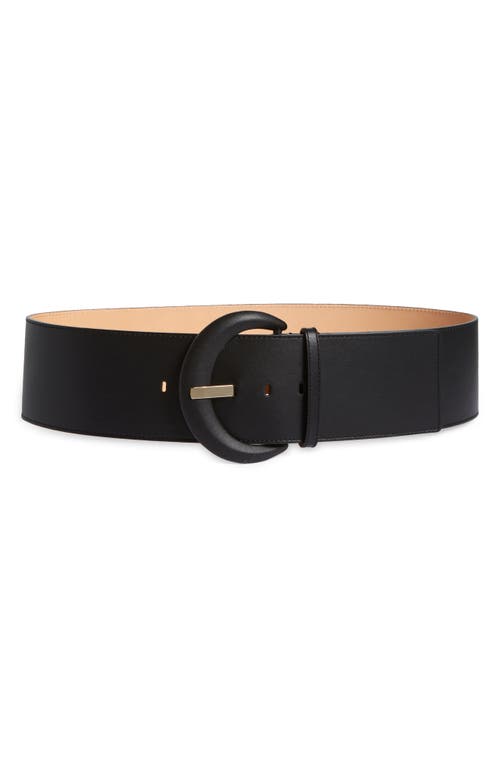 Soft Leather Belt in Black