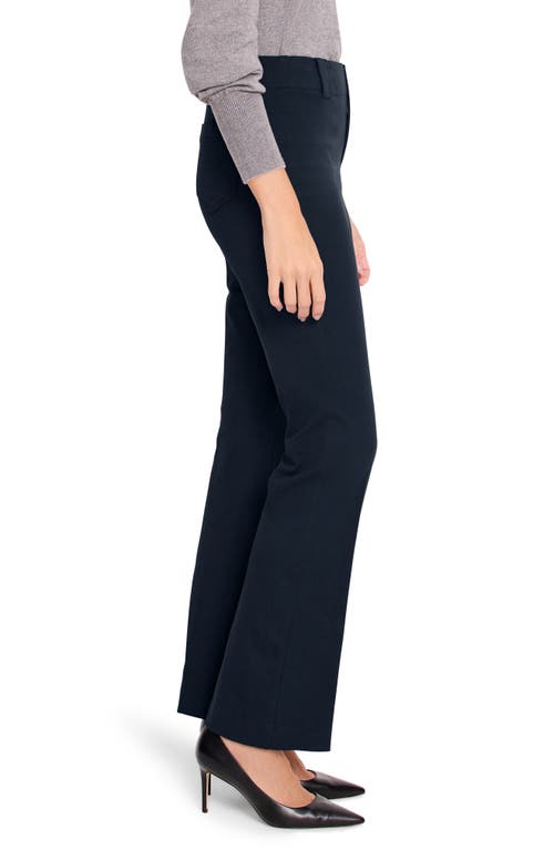 Shop Nic + Zoe Nic+zoe Plaza Demi Bootcut Ankle Pants In Dark Indigo