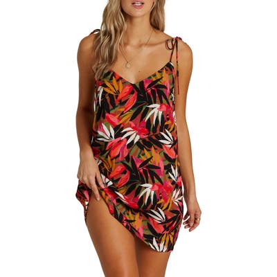 Billabong Night On The Run Shift Minidress, Pink