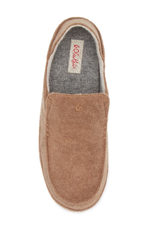 Shop Olukai Nohea Hulu Slip-on Sneaker In Tan/tan